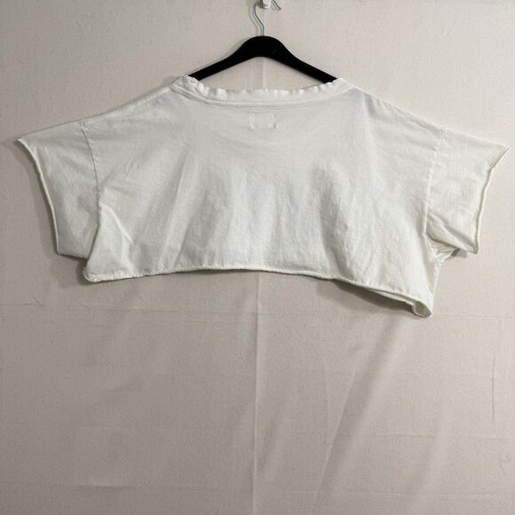 Free People X Vintage Souls Destination Extreme Los Angeles Crop Top Size XS - Picture 3 of 9